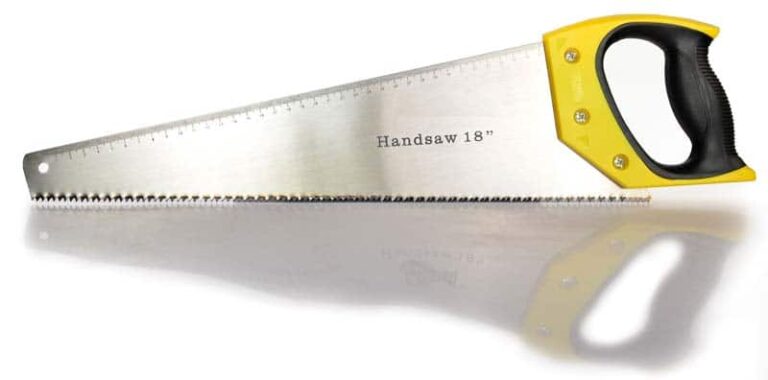 What Is The Function Of Each Of The Parts Of A Hand Saw?